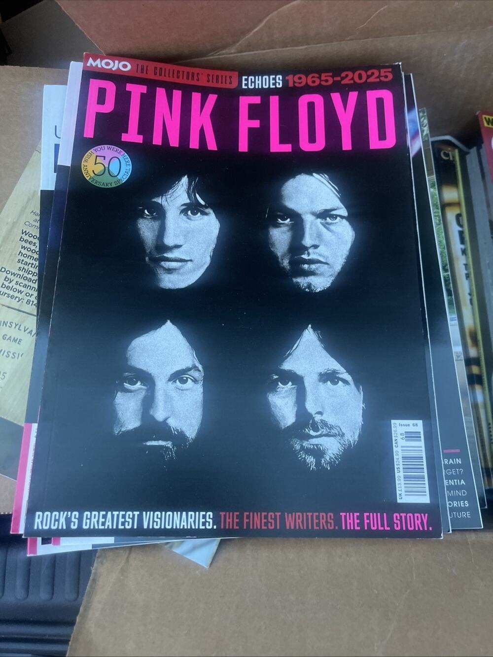 MOJO Magazine COLLECTORS SERIES BOOK - 1965 - 2005 PINK FLOYD